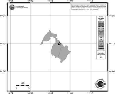 Mappa EMS - territori comuni