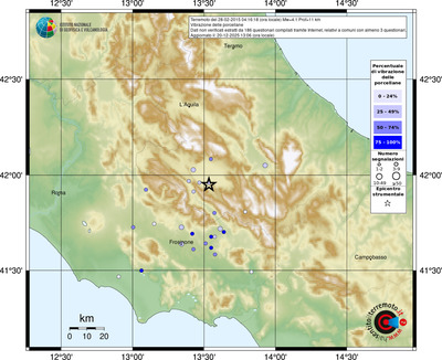 Mappa comuni con almeno 3 questionari