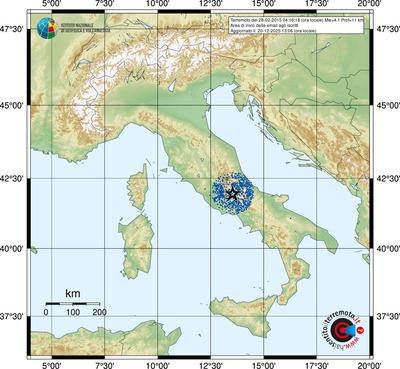 Area di invio delle email agli iscritti