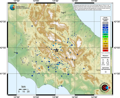 Mappa EMS - località