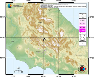 Mappa comuni con almeno 3 questionari
