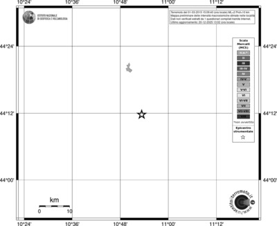Mappa MCS - territori località