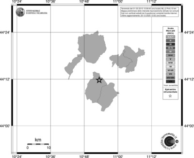 Mappa MCS - territori comuni