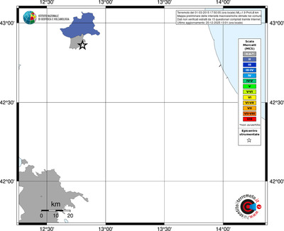Mappa MCS - territori comuni
