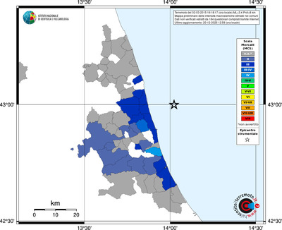 Mappa MCS - territori comuni