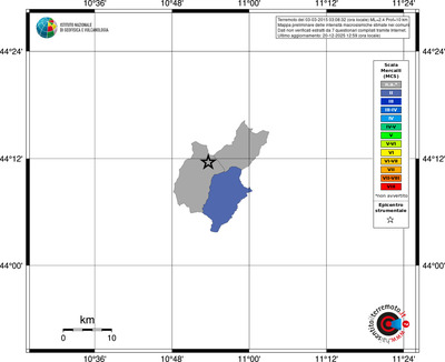 Mappa MCS - territori comuni