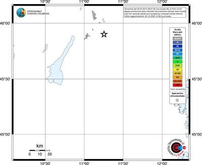 Mappa MCS - territori località