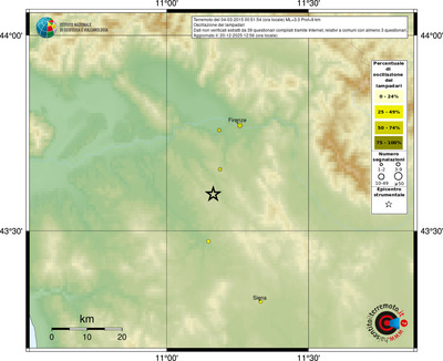 Mappa comuni con almeno 3 questionari