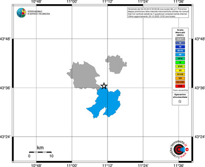 Mappa MCS - territori comuni