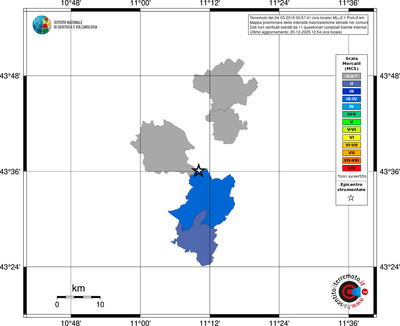 Mappa MCS - territori comuni