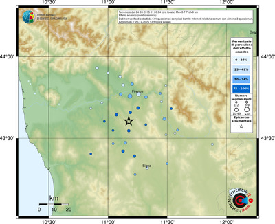 Mappa comuni con almeno 3 questionari