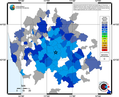Mappa MCS - territori comuni