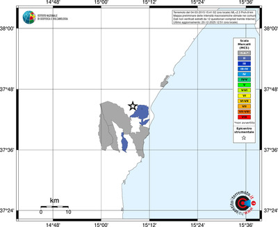 Mappa MCS - territori comuni
