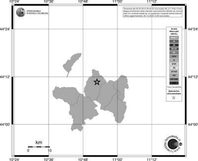 Mappa MCS - territori comuni