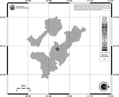 Mappa MCS - territori comuni