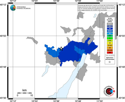 Mappa EMS - territori comuni