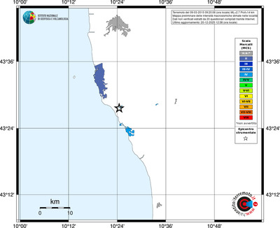 Mappa MCS - territori località
