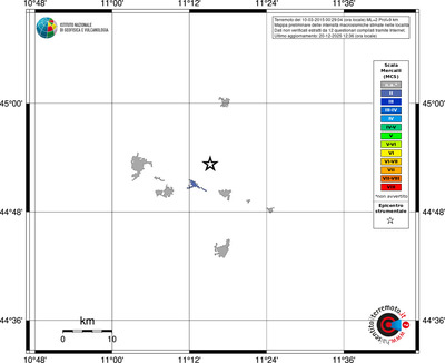 Mappa MCS - territori località