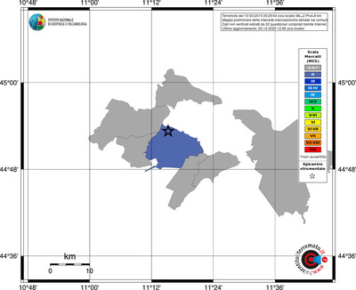 Mappa MCS - territori comuni