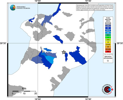 Mappa MCS - territori comuni