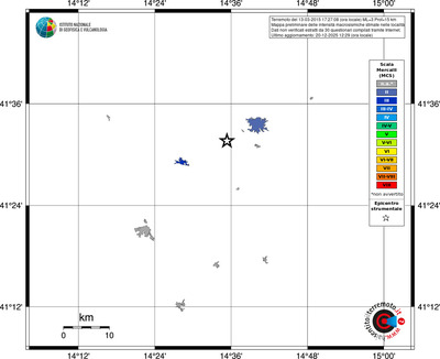 Mappa MCS - territori località