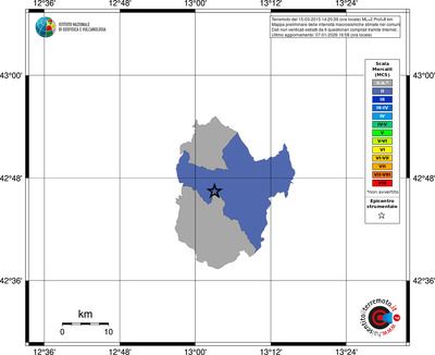 Mappa MCS - territori comuni