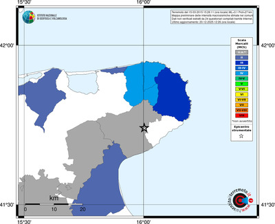 Mappa MCS - territori comuni