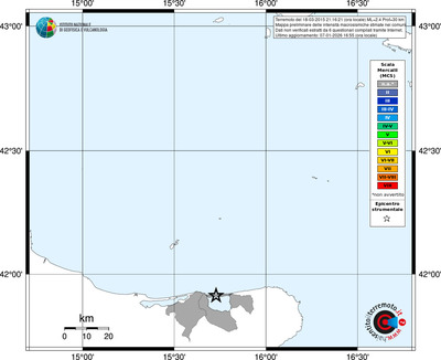 Mappa MCS - territori comuni