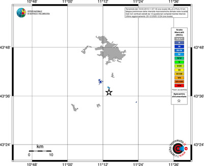 Mappa MCS - territori località