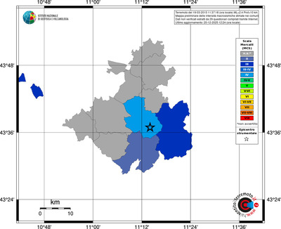 Mappa MCS - territori comuni