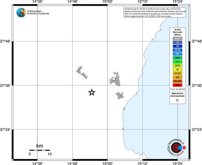 Mappa MCS - territori località