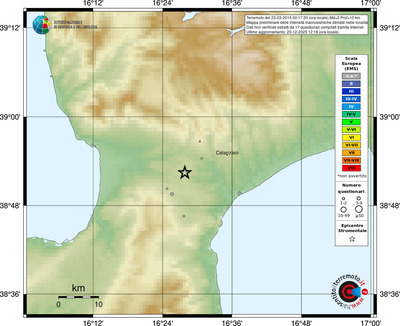 Mappa EMS - località