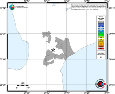 Mappa EMS - territori comuni