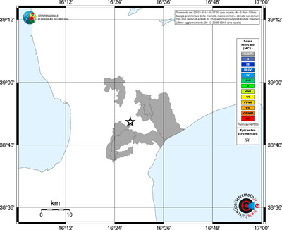 Mappa MCS - territori comuni