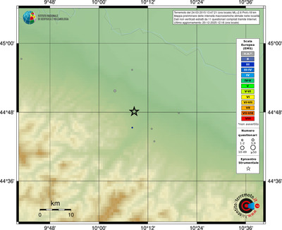Mappa EMS - località