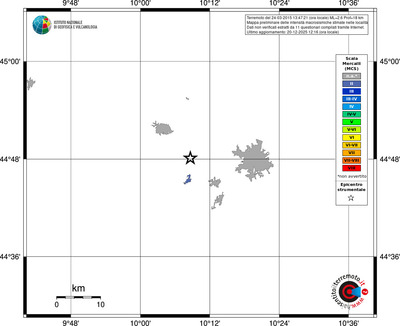 Mappa MCS - territori località