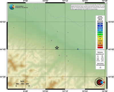Mappa MCS - comuni