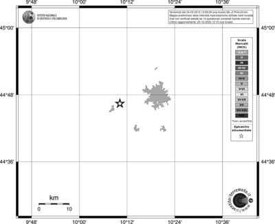 Mappa MCS - territori località