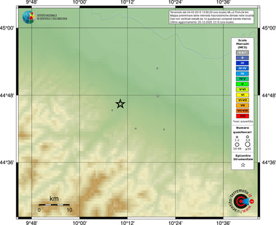 Mappa MCS - località