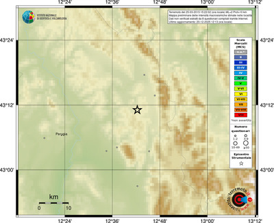 Mappa MCS - località