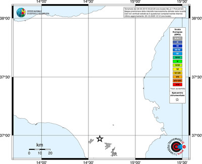Mappa EMS - territori località