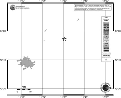 Mappa EMS - territori località