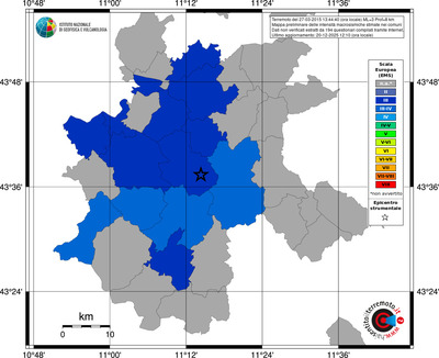 Mappa EMS - territori comuni