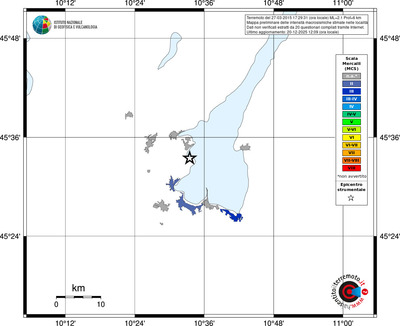 Mappa MCS - territori località