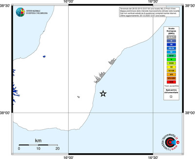Mappa EMS - territori località