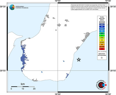 Mappa MCS - territori località