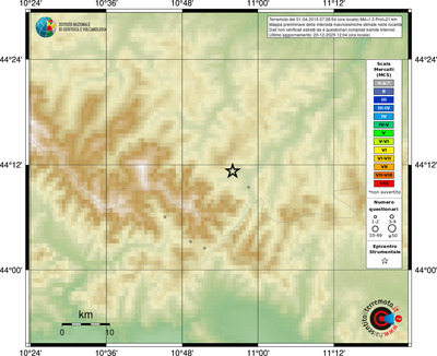 Mappa MCS - località