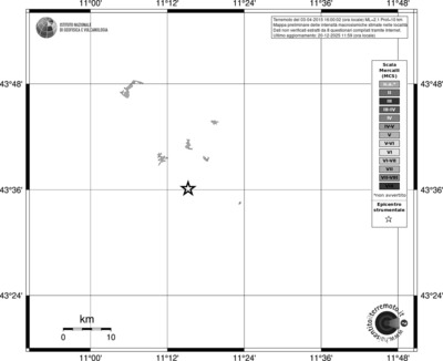 Mappa MCS - territori località