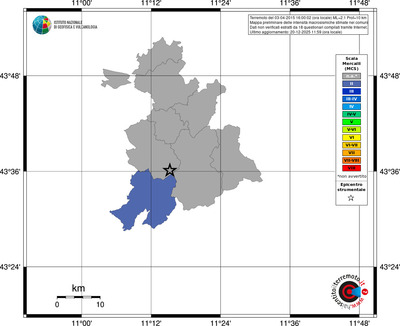 Mappa MCS - territori comuni