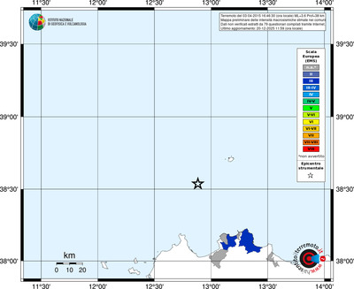 Mappa EMS - territori comuni